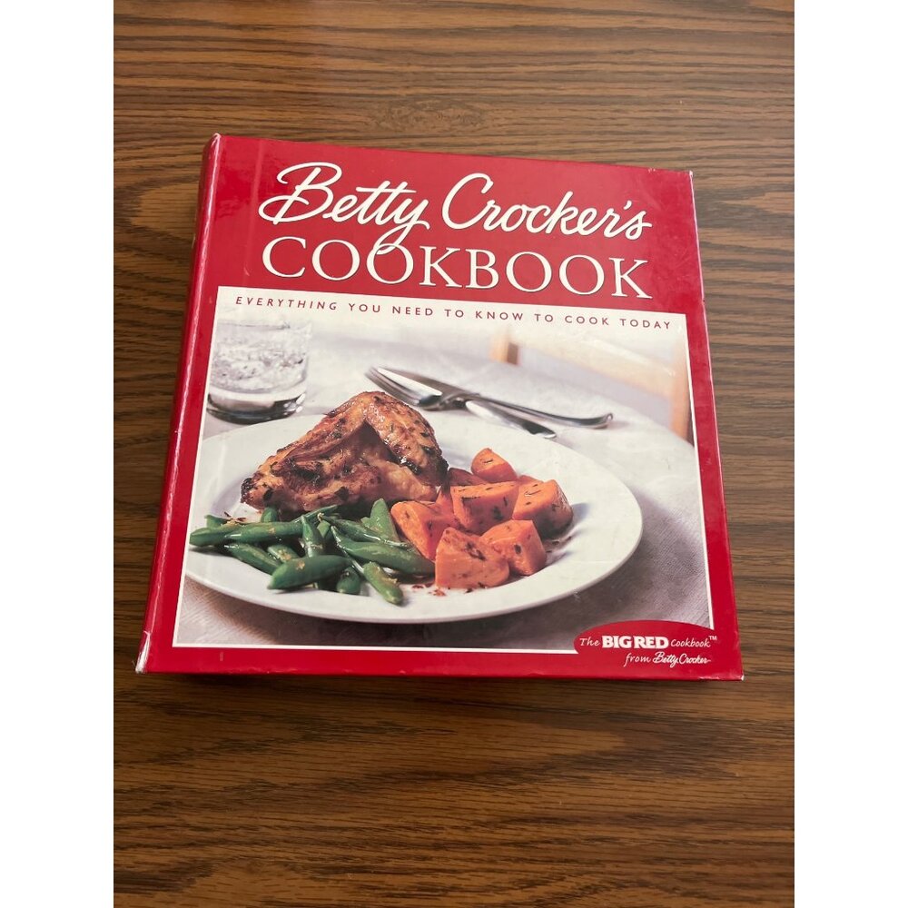 The Big Red Cookbook from Betty Crocker hardback